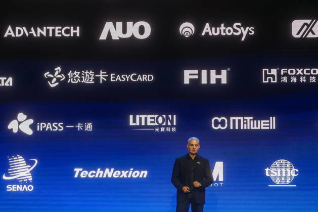 Chipmaker NXP s CEO Rafael Sotomayor gives keynote speech at COMPUTEX TAIPEI 2026 TAIPEI, TAIWAN - JUNE 3: Rafael Sotomayor, the CEO of Europe s third largest semiconductor manufacturer NXP, delivers a keynote speech, during the COMPUTEX TAIPEI trade show, in Taipei, Taiwan, on June 3, 2026. COMPUTEX TAIPEI is one of the world’s largest and most significant trade shows, featuring latest technologies, drones, data centres, Artificial Intelligence (AI) technologies, supercomputers, semiconductors products and other things from major international firms such as Nvidia, Intel, NXP, Foxconn and TSMC. Daniel Ceng Anadolu Taipei Taiwan. Editorial use only. Please get in touch for any other usage. Copyright: x2026xAnadoluxDanielxCengx