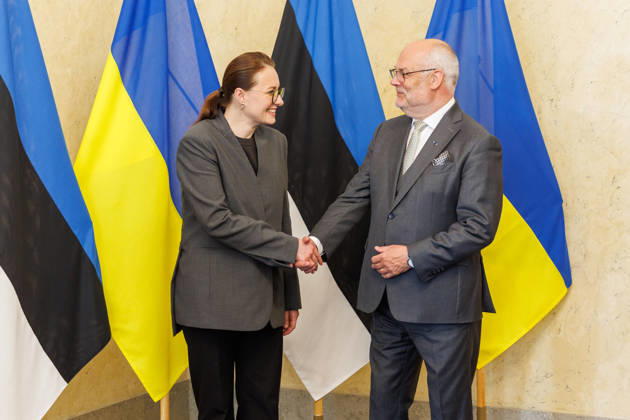 02.06.2026, Tallinn. Ukrainian Prime Minister Yuliia Svyrydenko arrived in Tallinn on her first official visit to Estonia and met with the prime minister and president. Photo Mihkel Maripuu, Postimees Tallinn Harjumaa Estonia 1MM02JUN26P03  Copyright: xMihkelxMaripuux Yuliia Svyrydenko, Alar Karis