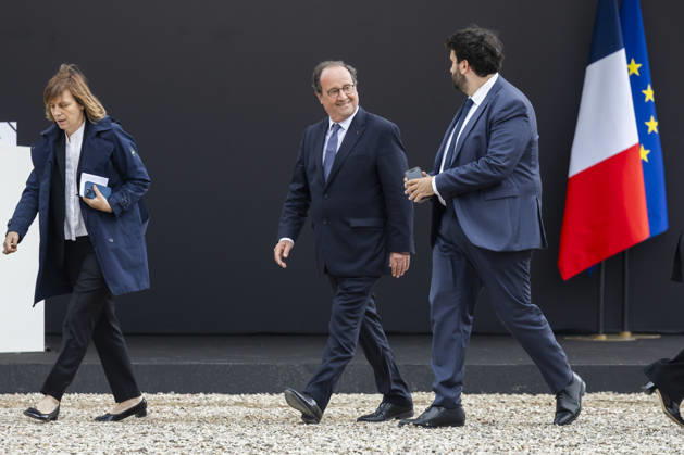 Paris, France June 3, 2026 - National tribute to late French philosopher and sociologist Edgar Morin at the Hotel des Invalides - Francois Hollande HOMMAGE NATIONAL, EDGAR MORIN, POLITIQUE  Copyright: xVincentxIsorex