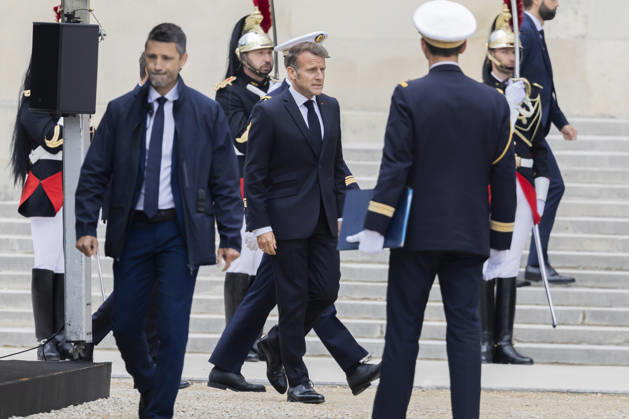 Paris, France June 3, 2026 - National tribute to late French philosopher and sociologist Edgar Morin at the Hotel des Invalides - Emmanuel Macron HOMMAGE NATIONAL, EDGAR MORIN, POLITIQUE  Copyright: xVincentxIsorex