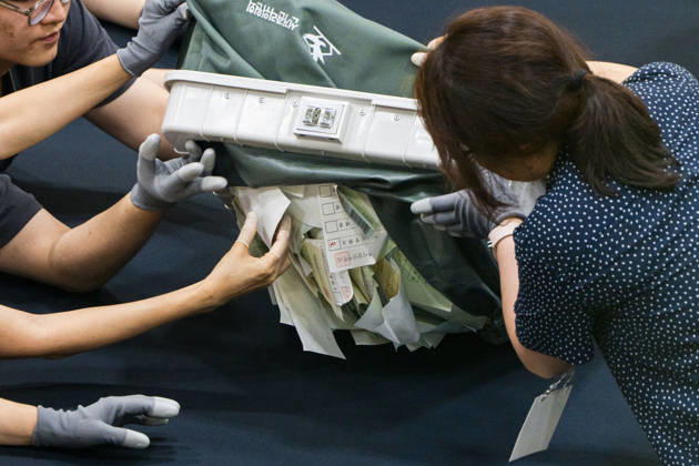 June 3, 2026, Seoul, South Korea: Poll workers count ballots after the conclusion of voting in South KoreaÃ¢â‚¬â ¢s local elections on Wednesday, June 3, 2026 in Seoul, South Korea. Seoul South Korea  - ZUMAh163 20260603_znp_h163_033 Copyright: xJintakxHanx