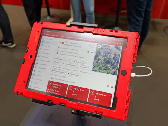 Interschutz 2026 in Hanover The RescueTABLET is a comprehensive information system that supports emergency response managers Copyright: xBerndxGüntherx