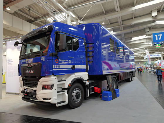 Interschutz 2026 in Hanover Special vehicle of the Federal Agency for Technical Relief Copyright: xBerndxGüntherx