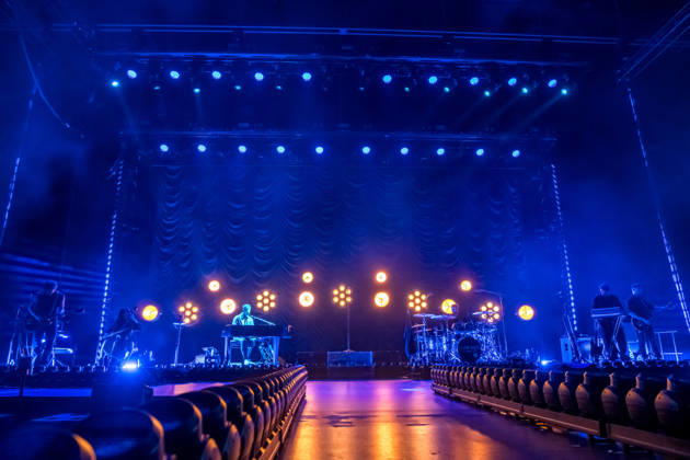 Calum Scott performs at the QUARTERBACK Immobilien ARENA in Leipzig on June 3, 2026 as part of his The Av