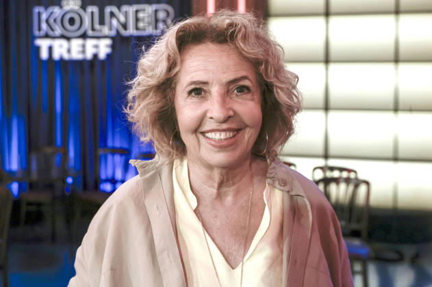 Michaela May at the recording of the WDR talk show Kölner Treff in WDR Studio BS 3 Cologne, 03 06 2026 Foto:xR.xSchmiegeltx xFuturexImagex koelner_treff0306_6616