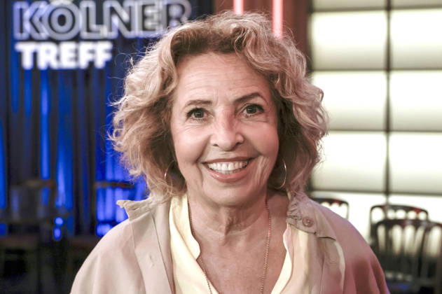 Michaela May at the recording of the WDR talk show Kölner Treff in WDR Studio BS 3 Cologne, 03 06 2026 Foto:xR.xSchmiegeltx xFuturexImagex koelner_treff0306_6617