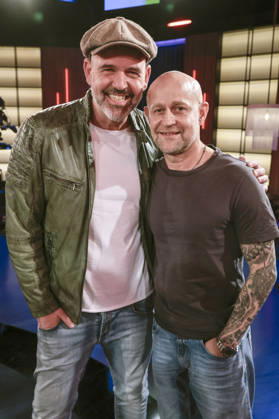 Heinz Willhelm Esser and Jürgen Vogel at the recording of the WDR talk show Kölner Treff in WDR Studio BS 3 Cologne, 03 06 2026 Foto:xR.xSchmiegeltx xFuturexImagex koelner_treff0306_6627