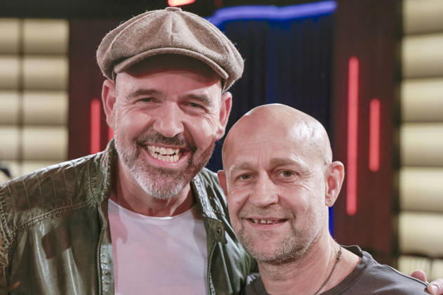 Heinz Willhelm Esser and Jürgen Vogel at the recording of the WDR talk show Kölner Treff in WDR Studio BS 3 Cologne, 03 06 2026 Foto:xR.xSchmiegeltx xFuturexImagex koelner_treff0306_6630