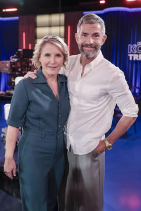 Susan Link and Micky Beisenherz at the recording of the WDR talk show Kölner Treff in WDR Studio BS 3 Cologne, 03 06 2026 Foto:xR.xSchmiegeltx xFuturexImagex koelner_treff0306_6648