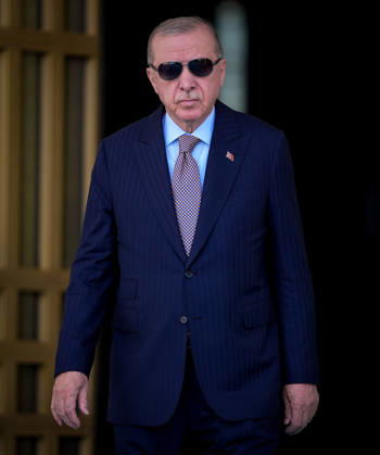 Turkish President Erdogan welcomes Nigerian President Tchiani in Ankara ANKARA, TURKIYE - JUNE 04: Turkish President Recep Tayyip Erdogan welcomes Nigerian President Abdourahamane Tchiani (not seen) with an official ceremony at the Presidential Complex in Ankara, Turkiye on June 04, 2026. Ercin Erturk Anadolu Ankara Turkey. Editorial use only. Please get in touch for any other usage.  Copyright: x2026xAnadoluxErcinxErturkx
