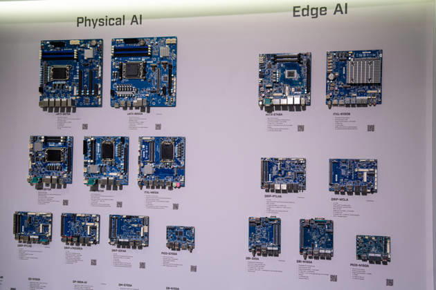 TAIWAN-COMPUTEX Physical Ai and Edge AI Computer boards at Computex 2026 in Taipei, Taiwan, June 4, 2026. NEXPHER Vernon Yuen TAIPEI