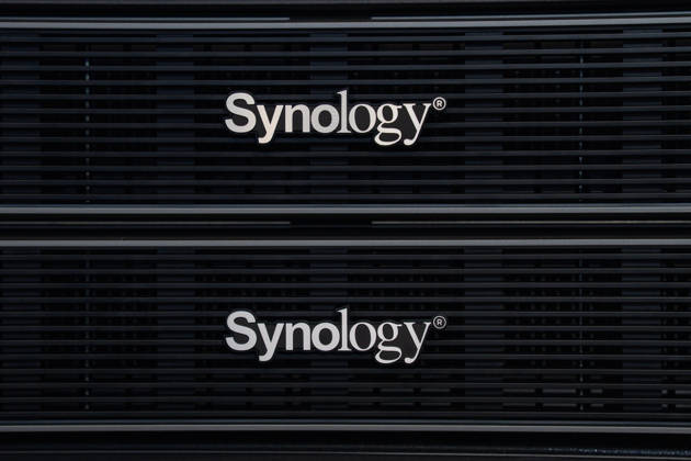 TAIWAN-COMPUTEX Synology logos on a rack at Computex 2026 in Taipei, Taiwan, June 4, 2026. NEXPHER Vernon Yuen TAIPEI
