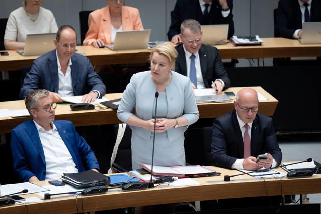 Berlin, AGH, Berlin House of Representatives, AGH, House of Representatives, State Parliament, Kai Wegner, Governing Mayor, Franziska Giffey, Senator for Economics, Energy, Senator for Finance, Stefan Evers Berlin Berlin GER