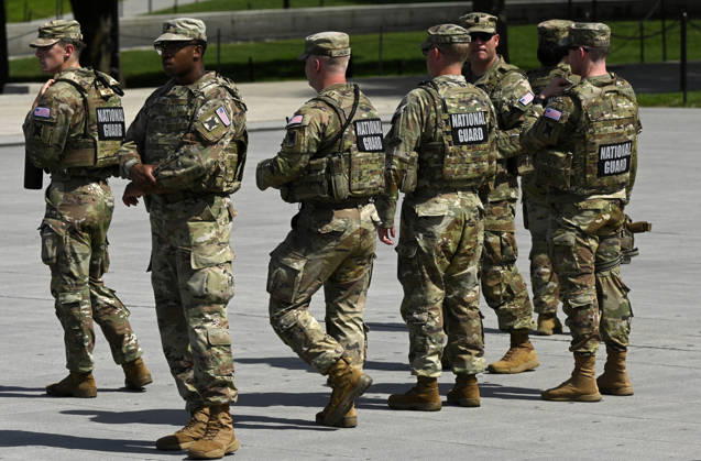 The Pentagon is planning to keep thousands of Guard troops in the nation s capital for the rest of President Trump s second term Members of the National Guard patrol near the Lincoln Memorial on June 4, 2026 in Washington, DC. The Pentagon is planning to keep thousands of Guard troops in the nation s capital for the rest of President Trump s second term. Photo by Olivier Douliery ABACAPRESS.COM Washington DC United States  Copyright: xDoulieryxOlivier ABACAx