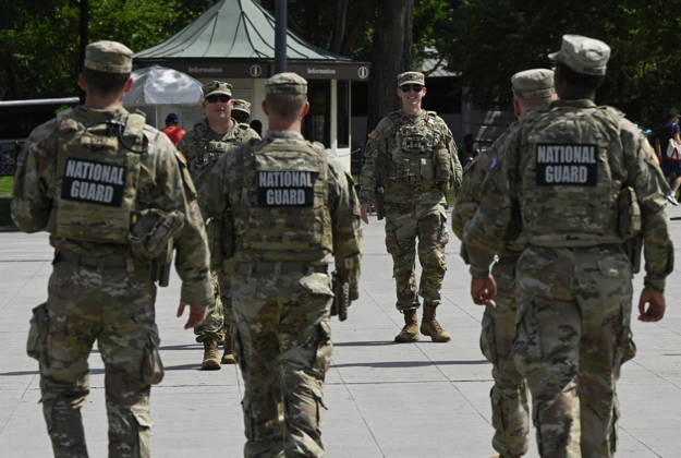 The Pentagon is planning to keep thousands of Guard troops in the nation s capital for the rest of President Trump s second term Members of the National Guard patrol near the Lincoln Memorial on June 4, 2026 in Washington, DC. The Pentagon is planning to keep thousands of Guard troops in the nation s capital for the rest of President Trump s second term. Photo by Olivier Douliery ABACAPRESS.COM Washington DC United States  Copyright: xDoulieryxOlivier ABACAx