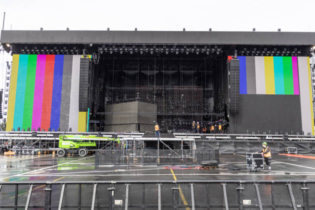 Rock am Ring 2026 04 06 26 First views of the festival site Utopia Stage Second arrival day on Thursday, 04 06 2026, for Rock am Ring 2026 at the Nürburgring in the Eifel The three-day music festival will take place from June 5 to 7, 2026 and is one of the largest open-air festivals in Germany Nürburg Nürburgring Rhineland-Palatinate Germany Copyright: xMarcxJohnx