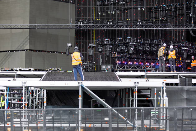 Rock am Ring 2026 04 06 26 First views of the festival site Utopia Stage Second arrival day on Thursday, 04 06 2026, for Rock am Ring 2026 at the Nürburgring in the Eifel The three-day music festival will take place from June 5 to 7, 2026 and is one of the largest open-air festivals in Germany Nürburg Nürburgring Rhineland-Palatinate Germany Copyright: xMarcxJohnx