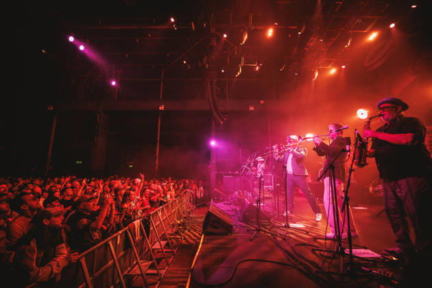 Fat Freddy™s Drop live in Copenhagen, Denmark Copenhagen, Denmark. 04th, June 2026. The New Zealand band Fat Freddy™s Drop performs a live concert at Poolen in Copenhagen. Denmark, Copenhagen  Copyright: xGonzalesxPhoto ChristianxHjorthx