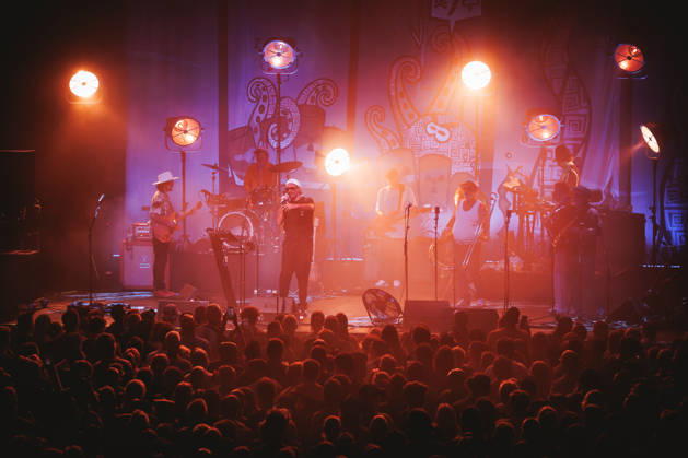 Fat Freddy™s Drop live in Copenhagen, Denmark Copenhagen, Denmark. 04th, June 2026. The New Zealand band Fat Freddy™s Drop performs a live concert at Poolen in Copenhagen. Here singer and musician Dallas Tamaira is seen live on stage. Denmark, Copenhagen  Copyright: xGonzalesxPhoto ChristianxHjorthx