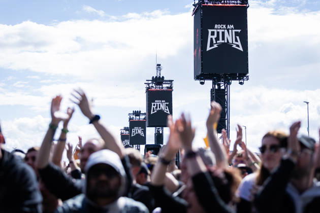 Rock am Ring 2026, 5 6 2026 The traditional Rock am Ring festival at the Nürburgring in the Eifel region kicks off the festival season in Germany Rock am Ring will take place this year from June 5 to 7 Around 80 bands and artists will perform on one of the three large stages Nürburg Nürburgring Rhineland-Palatinate Germany Copyright: xSebastianxDerixx