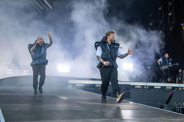 The German metalcore and trancecore band Electric Callboy will be bringing ecstasy to the audience with a high-energy show on the Utopia Stage main stage at Rock im Park 2026 Nuremberg Zeppelinfeld Bavaria Germany