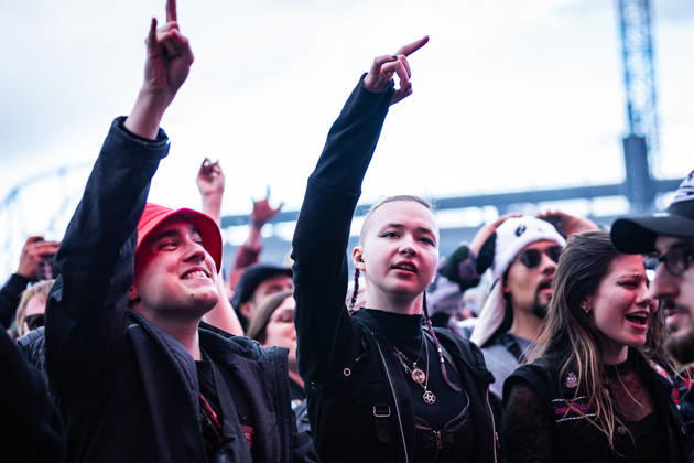 Rock am Ring 2026, 5 6 2026 Fans at Within Temptation The traditional Rock am Ring festival at the Nürburgring in the Eifel region kicks off the festival season in Germany Rock am Ring will take place this year from 5 to 7 June Around 80 bands and artists will perform on one of the three large stages Nürburg Nürburgring Rhineland-Palatinate Germany Copyright: xSebastianxDerixx