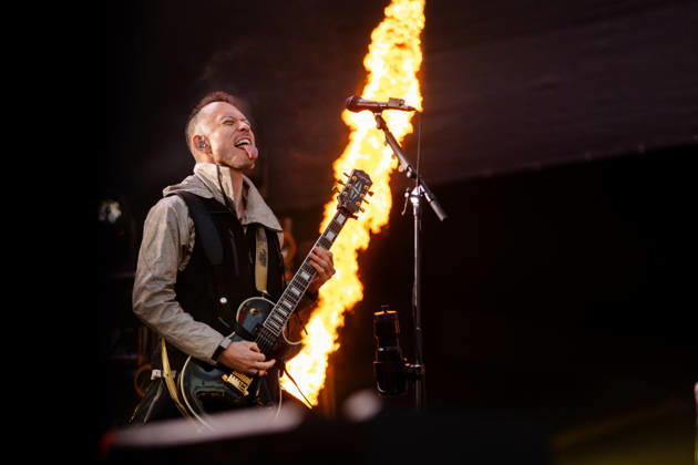 Matthew Heafy vocals, guitar during the performance of the American heavy metal band Trivium as part of the Rock am Ring 2026 festival at the Nürburgring Nürburg Rock am Ring Rheinland Pfalz Germany