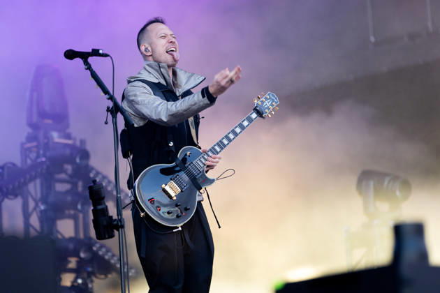 Matthew Heafy vocals, guitar during the performance of the American heavy metal band Trivium as part of the Rock am Ring 2026 festival at the Nürburgring Nürburg Rock am Ring Rheinland Pfalz Germany