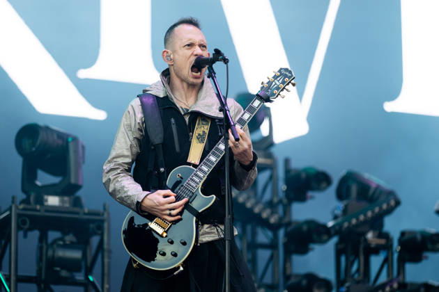 Matthew Heafy vocals, guitar during the performance of the American heavy metal band Trivium as part of the Rock am Ring 2026 festival at the Nürburgring Nürburg Rock am Ring Rheinland Pfalz Germany