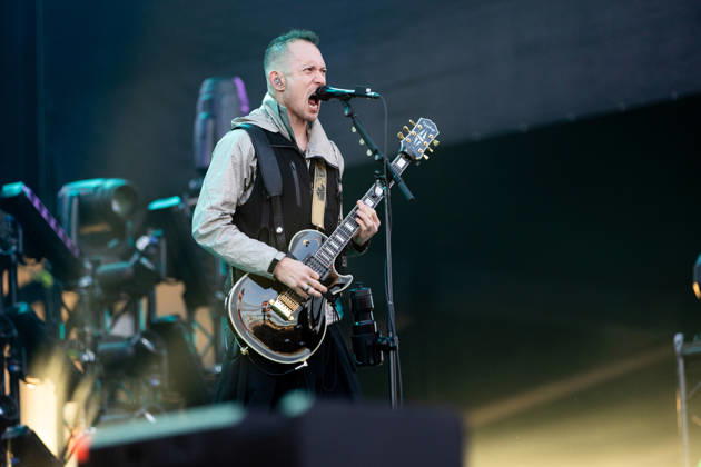 Matthew Heafy vocals, guitar during the performance of the American heavy metal band Trivium as part of the Rock am Ring 2026 festival at the Nürburgring Nürburg Rock am Ring Rheinland Pfalz Germany