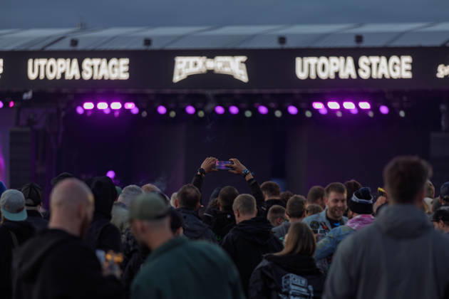 Rock am Ring 2026 05 06 26 Utopia Stage First festival day on Friday, 05 06 2026, at Rock am Ring 2026 at the Nürburgring in the Eifel The three-day music festival lasts until Sunday, 07 06 2026, and is one of the largest open-air festivals in Germany Nürburg Nürburgring Rhineland-Palatinate Germany Copyright: xMarcxJohnx