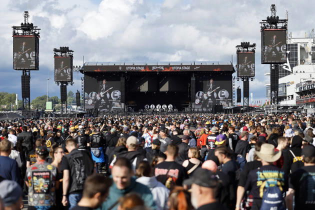 Impression of the audience and Utopia Stage at Rock am Ring RaR 2026 Rock am Ring is a music festival founded by Marek Lieberberg, which traditionally takes place at the Nürburgring near the town of Adenau in the Eifel region It is considered the most traditional rock festival in Germany Nürburg, 05 06 2026 Rhineland-Palatinate Germany Copyright: xChristophxHardtx