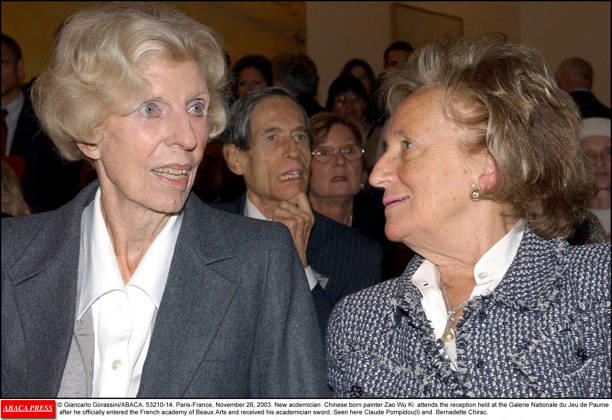 Bernadette Chirac, Wife Of Former French President Jacques Chirac, Dies At 93 Bernadette Chirac, wife of former French President Jacques Chirac, has died at the age of 93. A steadfast supporter throughout her husband’s political career, Bernadette Chodron de Courcel became an influential figure in French public life. She served as a member of the Corrèze General Council and was deeply involved in charitable work. She passed away on Friday at the age of 93. FILE - Giancarlo Gorassini ABACA. 53210-14. Paris-France, November 26, 2003. New acdemician Chinese born painter Zao Wu Ki attends the reception held at the Galerie Nationale du Jeu de Paume after he officially entered the French academy of Beaux Arts and received his academician sword.  Copyright: xGorassinixGiancarlo ABACAx