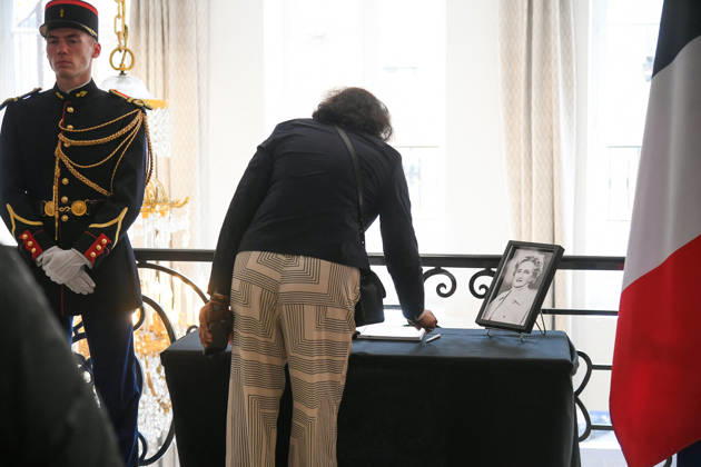 Hommage à Bernadette Chirac à la Maison de lElysée à Paris le 6 juin 2026 Lionel Urman Bestimage Tribute to Bernadette Chirac at the Elysée House in Paris on June 6, 2026 Paris France  Copyright: xLIONELxURMANxx xBESTIMAGExLIONELxURMANxx xBESTIMAGEx