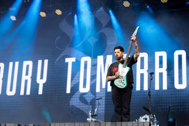 Davyd Winter Bates bass during the performance of the British metalcore band Bury Tomorrow as part of the Rock am Ring 2026 festival at the Nürburgring Nürburg Rock am Ring Rheinland Pfalz Germany