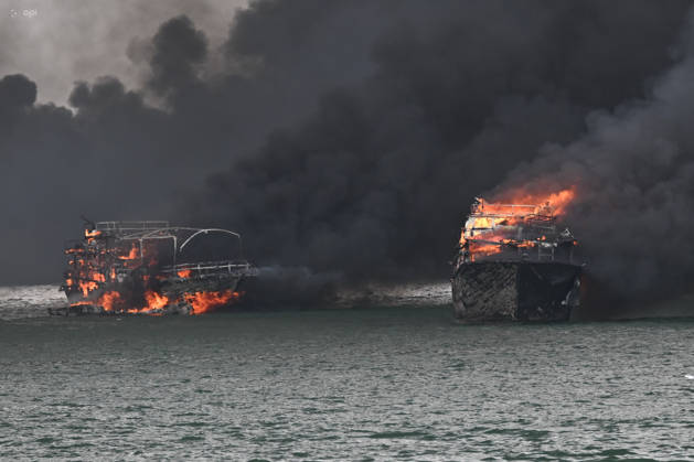 MANTA FIRE BOATS Manta, June 06, 2026 Fire of several boats in the Port of Manta API PHOTO ARIEL OCHOA Manta Manta ManaboÂ Ecuador DIS MANTA FIRE BOATS 835f5dc096b743997f1a6d4c397bc874 Copyright: xArielxOchoax