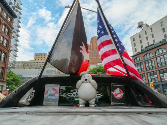 June 6, 2026, New York, New York, USA: Stay Puft Marshmallow Man at Ghostbusters Day 2006 at Hook & Ladder 8 Tribeca NYC..A street celebration fundraiser benefiting the FDNY Foundation at the beloved firehouse .famous in the Ghostbuster movie franchise with Ecto-1 vehicle displays, music,. fan merchandise and special guests. New York USA  - ZUMAh156 20260606_znp_h156_008 Copyright: xMiloxHessx