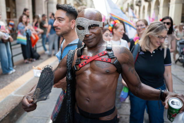 IPA85406949 - Turin. PRIDE 2026 more than 150,000 people parade through the streets of the city center. Pictured: images from Pride  Copyright: xRiccardoxGIordanox xRiccardoxGiordanox 85406949