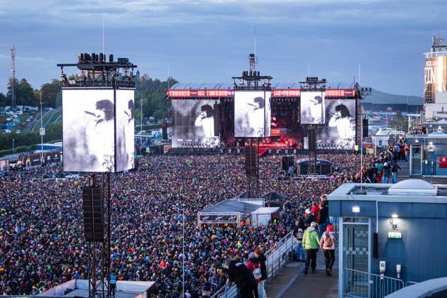 Rock am Ring 2026, Day 2, 6 6 2026 The grounds are packed The traditional Rock am Ring festival at the Nürburgring in the Eifel region kicks off the festival season in Germany Rock am Ring will take place this year from June 5 to 7 Around 80 bands and artists will perform on one of the three large stages Nürburg Nürburgring Rhineland-Palatinate Germany Copyright: xSebastianxDerixx