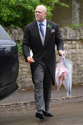 The Wedding of Harriet Sperling to Peter Phillips Mike Tindall attends the Wedding of Harriet Sperling to Peter Phillips at All Saints Church, Kemble, Gloucestershire, UK, on the 6th June 2026. Picture by James Whatling Kemble All Saints Church Gloucestershire United Kingdom  WHA-0825