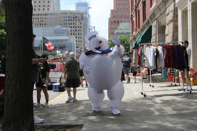 June 6, 2026, Manhattan, New York, United States: New York New York June 6,.2026...Ghostbusters Day is an annual celebration of the iconic 1984 film Ghostbusters . It started in 2014 to commemorate the 30th anniversary of the movieÃ¢â‚¬â ¢s release. Since then, it has grown into a beloved tradition that brings together fans from around the world. Manhattan United States - ZUMAc272 20260606_znp_c272_009 Copyright: xEmilyxCotlerx
