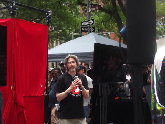 June 6, 2026, Manhattan, New York, United States: New York New York June 6,.2026...Ghostbusters Day is an annual celebration of the iconic 1984 film Ghostbusters . It started in 2014 to commemorate the 30th anniversary of the movies release. Since then, it has grown into a beloved tradition that brings together fans from around the world...Director Jason Reitman Manhattan United States - ZUMAc308 20260606_znp_c308_010 Copyright: xSamanthaxCotlerx