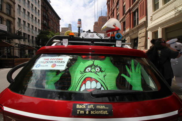 June 6, 2026, Manhattan, New York, USA: New York New York June 6,.2026...Ghostbusters Day is an annual celebration of the iconic 1984 film Ghostbusters . It started in 2014 to commemorate the 30th anniversary of the movieÃ¢â‚¬â ¢s release. Since then, it has grown into a beloved tradition that brings together fans from around the world. Manhattan USA - ZUMAct2_ 20260606_faf_ct2_043 Copyright: xBrucexCotlerx