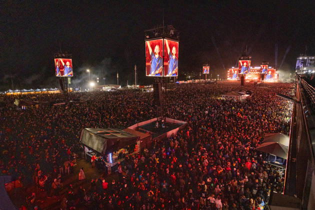 Rock am Ring 2026, Day 2, 6 6 2026 Sold out The traditional Rock am Ring festival at the Nürburgring in the Eifel region kicks off the festival season in Germany Rock am Ring will take place this year from 5 to 7 June Around 80 bands and artists will perform on one of the three large stages Nürburg Nürburgring Rhineland-Palatinate Germany Copyright: xSebastianxDerixx