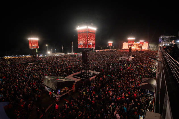Rock am Ring 2026, Day 2, 6 6 2026 Sold out The traditional Rock am Ring festival at the Nürburgring in the Eifel region kicks off the festival season in Germany Rock am Ring will take place this year from 5 to 7 June Around 80 bands and artists will perform on one of the three large stages Nürburg Nürburgring Rhineland-Palatinate Germany Copyright: xSebastianxDerixx
