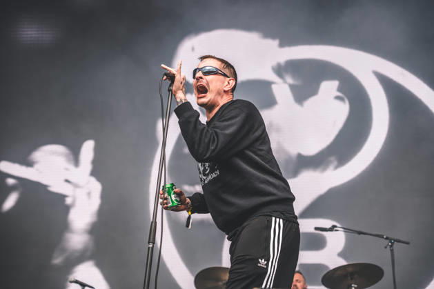 Viagra Boys live at Northside 2026 Aarhus, Denmark. 06th, June 2026. The Swedish punk band Viagra Boys performs a live concert during the Danish music festival Northside 2026 in Aarhus. Here vocalist Sebastian Murphy is seen live on stage. Denmark, Aarhus  Copyright: xGonzalesxPhoto RolfxMeldgaardx