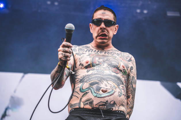 Viagra Boys live at Northside 2026 Aarhus, Denmark. 06th, June 2026. The Swedish punk band Viagra Boys performs a live concert during the Danish music festival Northside 2026 in Aarhus. Here vocalist Sebastian Murphy is seen live on stage. Denmark, Aarhus  Copyright: xGonzalesxPhoto RolfxMeldgaardx