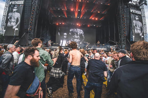 Viagra Boys live at Northside 2026 Aarhus, Denmark. 06th, June 2026. Festival goers seen at a live concert with the Swedish punk band Viagra Boys during the Danish music festival Northside 2026 in Aarhus. Denmark, Aarhus  Copyright: xGonzalesxPhoto RolfxMeldgaardx