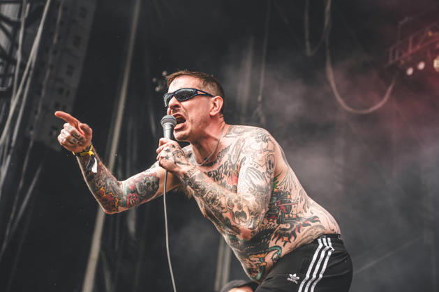 Viagra Boys live at Northside 2026 Aarhus, Denmark. 06th, June 2026. The Swedish punk band Viagra Boys performs a live concert during the Danish music festival Northside 2026 in Aarhus. Here vocalist Sebastian Murphy is seen live on stage. Denmark, Aarhus  Copyright: xGonzalesxPhoto RolfxMeldgaardx