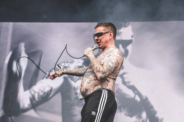 Viagra Boys live at Northside 2026 Aarhus, Denmark. 06th, June 2026. The Swedish punk band Viagra Boys performs a live concert during the Danish music festival Northside 2026 in Aarhus. Here vocalist Sebastian Murphy is seen live on stage. Denmark, Aarhus  Copyright: xGonzalesxPhoto RolfxMeldgaardx